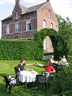 De gastentuin van B&B De Oude Pastorie